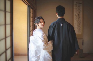 QUON～和創wedding～_ロケ 旧古河庭園