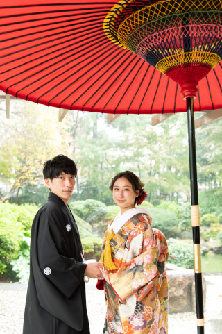 QUON～和創wedding～_スタジオ撮影