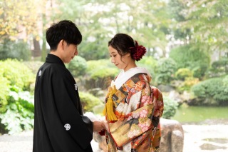 QUON～和創wedding～_スタジオ撮影