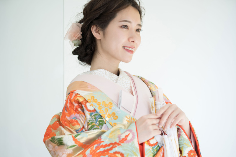 【先着5組限定】サロン完結だから1着で贅沢ヘアチェンジ無料!スタジオ&お庭の欲張り和装フォト