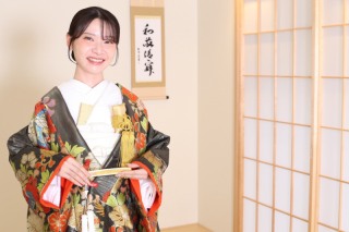 【平日5組限定】一日一組大人のプライベートフォトプラン　スタジオ撮影和装１着100カット保障全データ付き