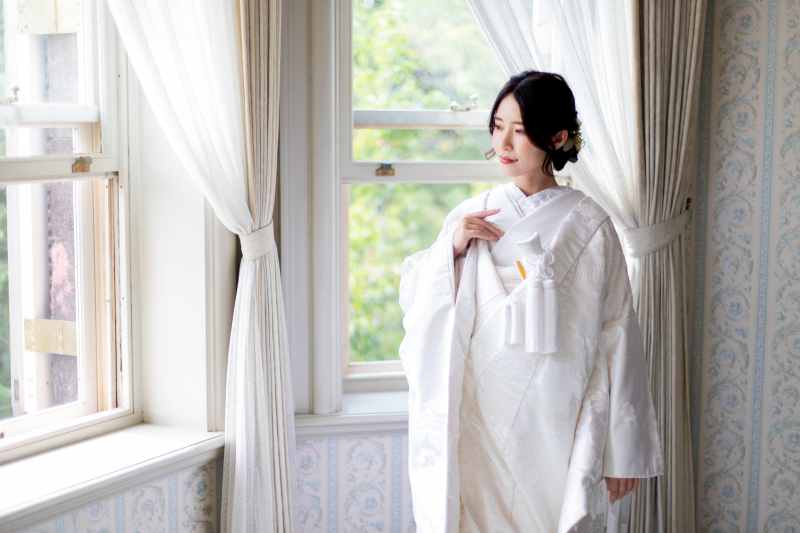 美容室ならではのこだわりヘアで、 一番キレイな瞬間をしっかりプロデュース【古川庭園】和装１着プラン