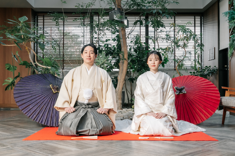 ◇結婚式場を貸切◇日本の美を纏う白無垢フォトプラン ‐50カットデータ付き‐