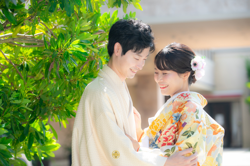 ◇結婚式場を貸切◇彩りをの残す色打掛フォトプラン ‐50カットデータ付き‐