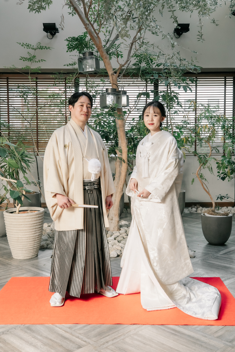 ◇結婚式場を貸切◇日本の美を纏う白無垢フォトプラン ‐50カットデータ付き‐