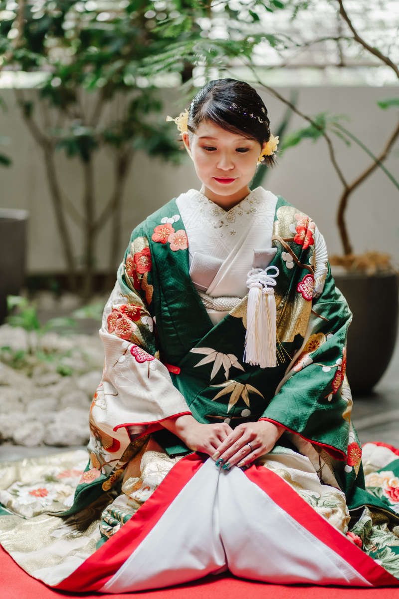 ◇結婚式場を貸切◇彩りをの残す色打掛フォトプラン ‐50カットデータ付き‐