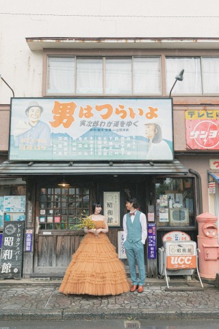 LIL LINK スタジオアルディ_《カラードレス》駄菓子屋チロリン村フォト