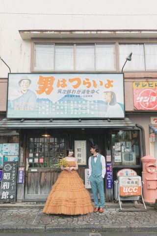 LIL LINK スタジオアルディ_《カラードレス》駄菓子屋チロリン村フォト