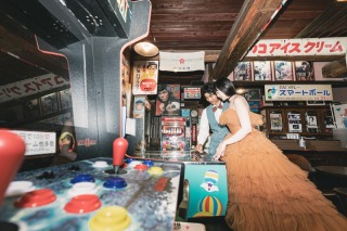 LIL LINK スタジオアルディ_《カラードレス》駄菓子屋チロリン村フォト