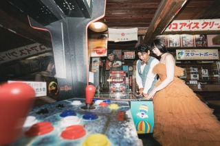 LIL LINK スタジオアルディ_《カラードレス》駄菓子屋チロリン村フォト