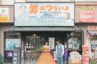 LIL LINK スタジオアルディ_お二人思い出の地フォト(出会いの場所などでの撮影)