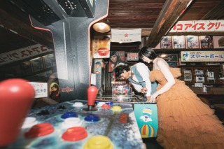 LIL LINK スタジオアルディ_《カラードレス》駄菓子屋チロリン村フォト