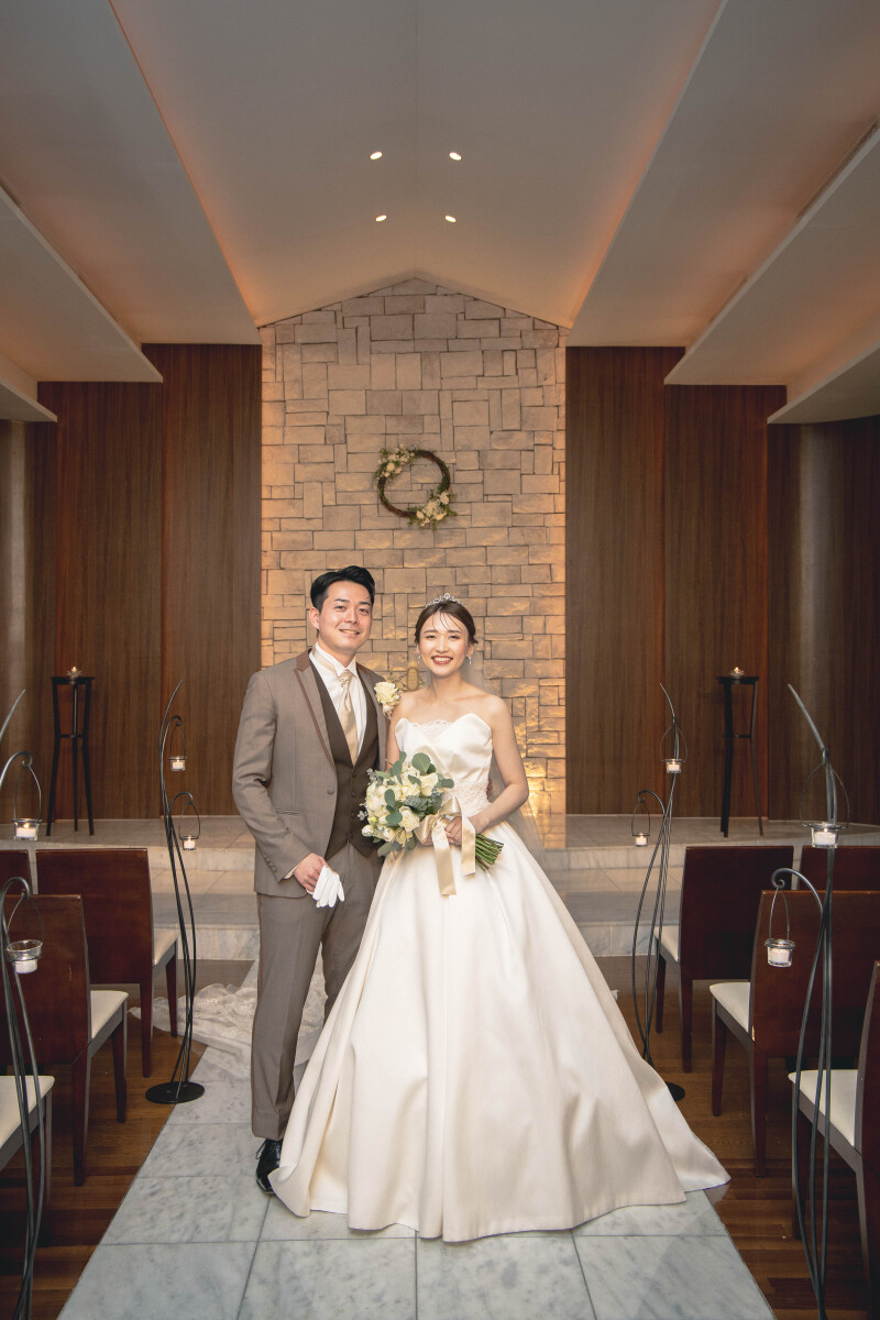 洋装1着 チャペル撮影