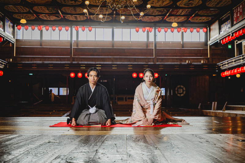 和装1着 ロケーション撮影　