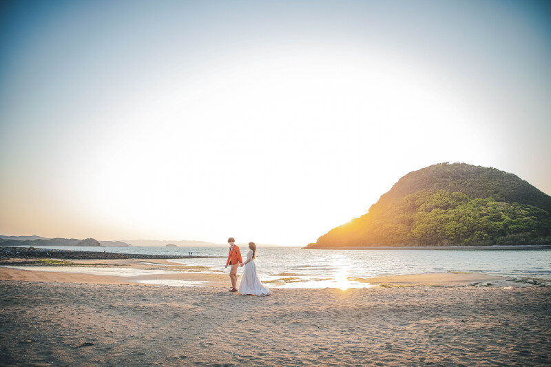 洋装1着・和装1着 ロケーション撮影