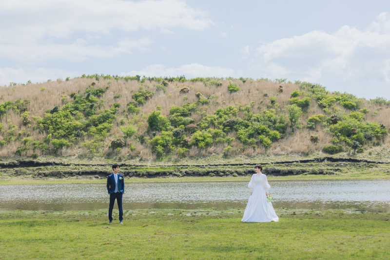 ［阿蘇・草千里］ロケーションフォト｜洋装1着