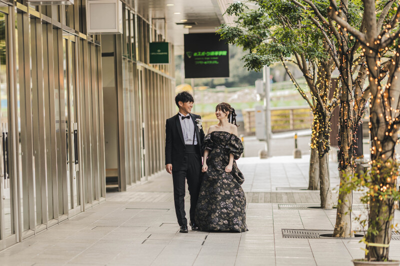 洋装2着 ロケーション撮影