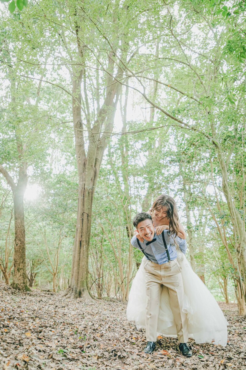 洋装1着・和装1着 ロケーション撮影