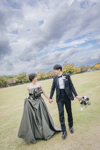 洋装1着 ロケーション撮影