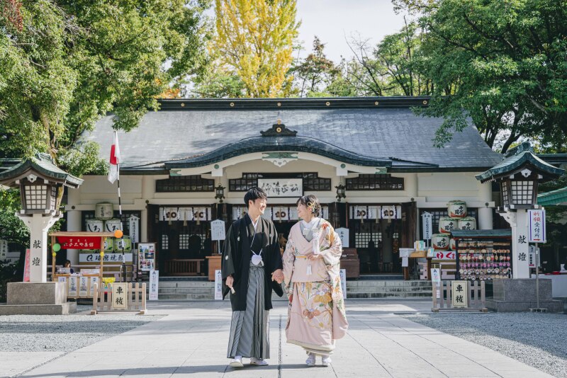 フォト+会食プラン 熊本・加藤神社で和装撮影 ”客殿天城”での会食 5名様〜ご利用可能