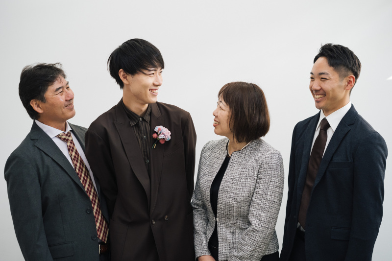 これまでを振り返り、感謝を伝える