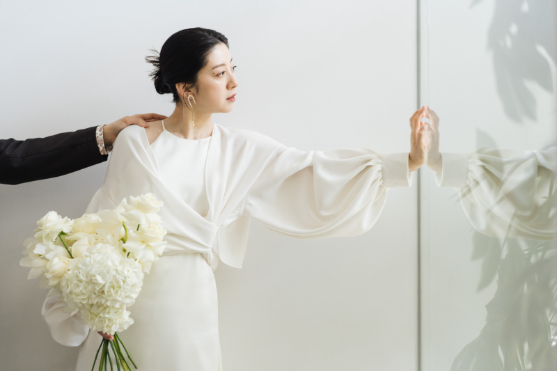 事前のドレス試着で、心踊る一着を