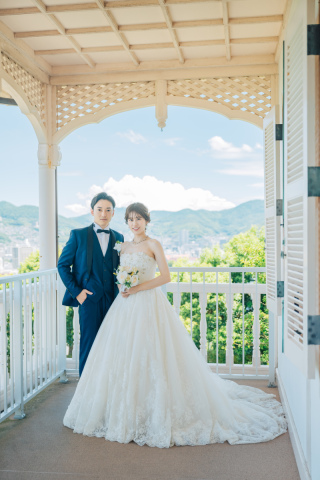 Wedding Select長崎_洋装ロケーションフォト