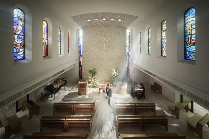 ONE PHOTO WEDDING 目白の森_結婚式場で撮影できる