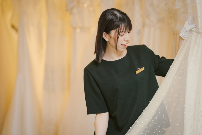 専属の衣装コーディネーターが衣装選びをお手伝い