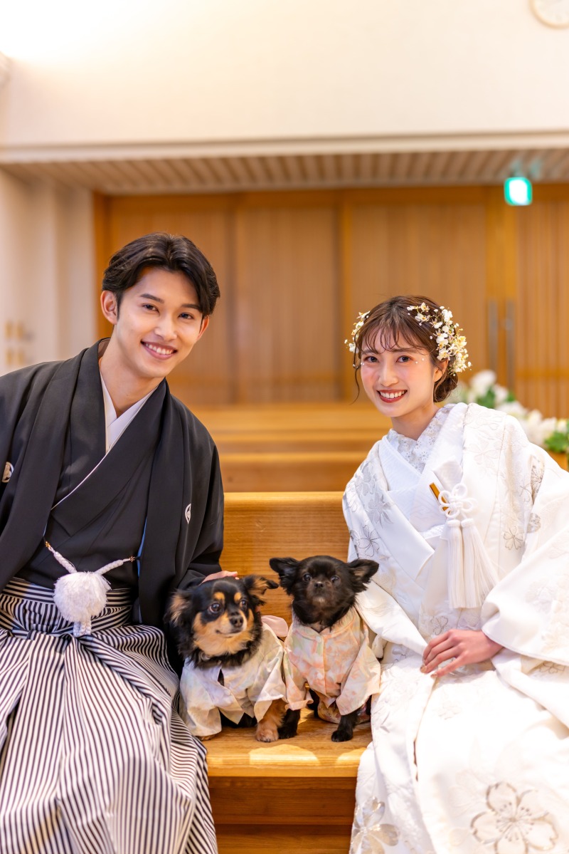 ONE PHOTO WEDDING 目白の森_色打掛・着物が豊富