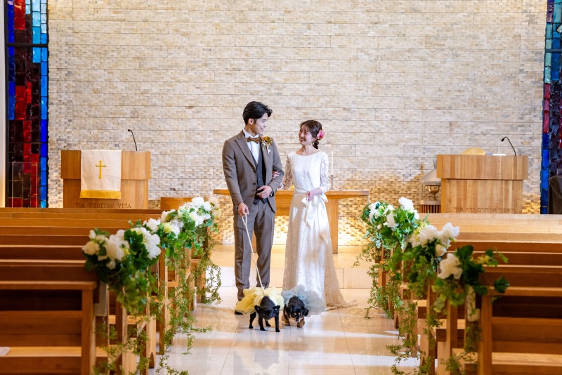 ONE PHOTO WEDDING 目白の森_結婚式場で撮影できる
