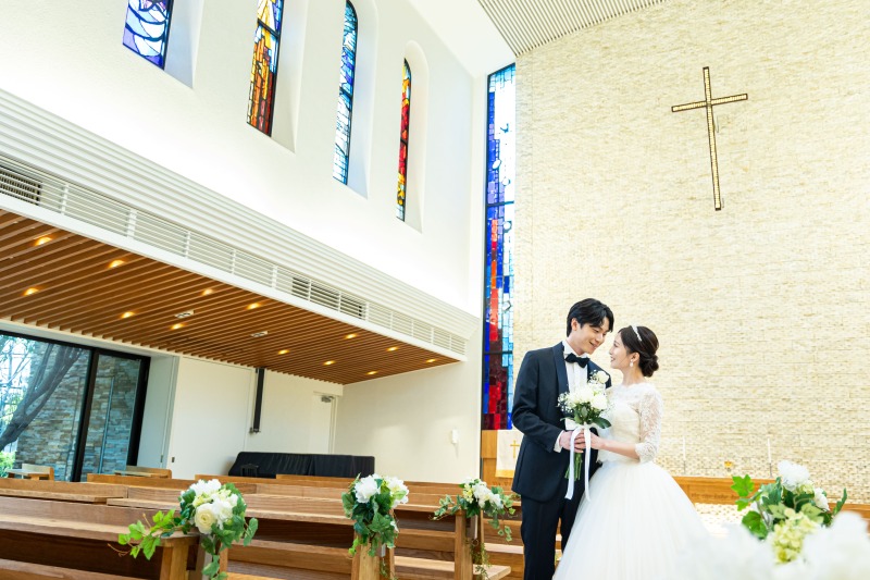 ONE PHOTO WEDDING 目白の森_結婚式場で撮影できる