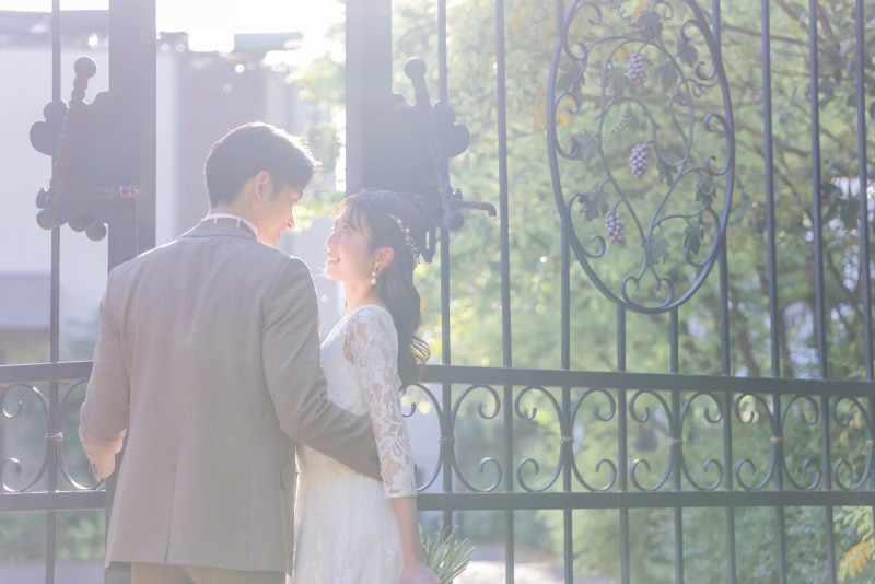 ONE PHOTO WEDDING 目白の森_ガーデンで撮影できる