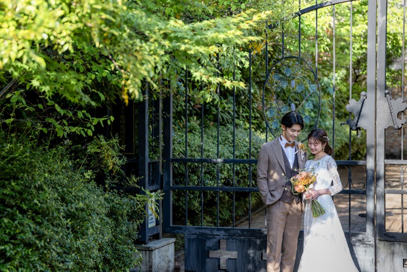 ONE PHOTO WEDDING 目白の森_ガーデンで撮影できる