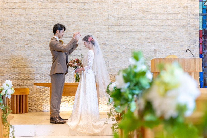 ONE PHOTO WEDDING 目白の森_撮影前に打ち合わせができる