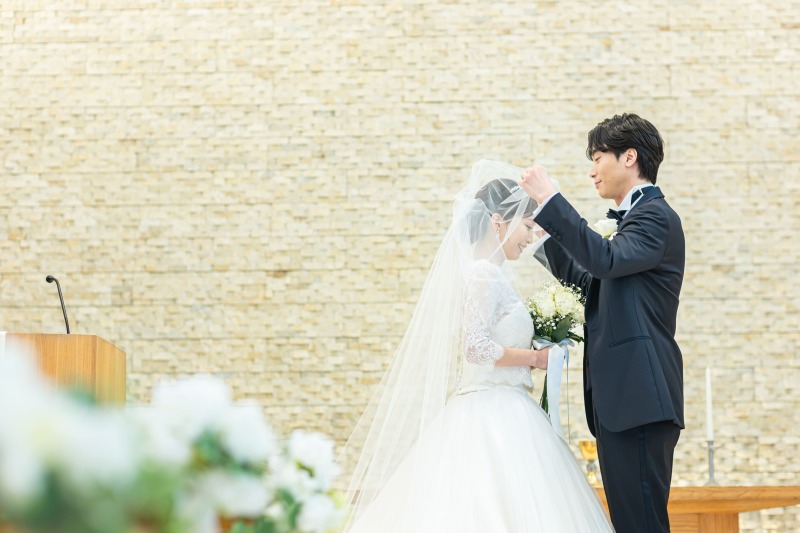 実際の結婚式場だからこそ叶う本格的なフォト