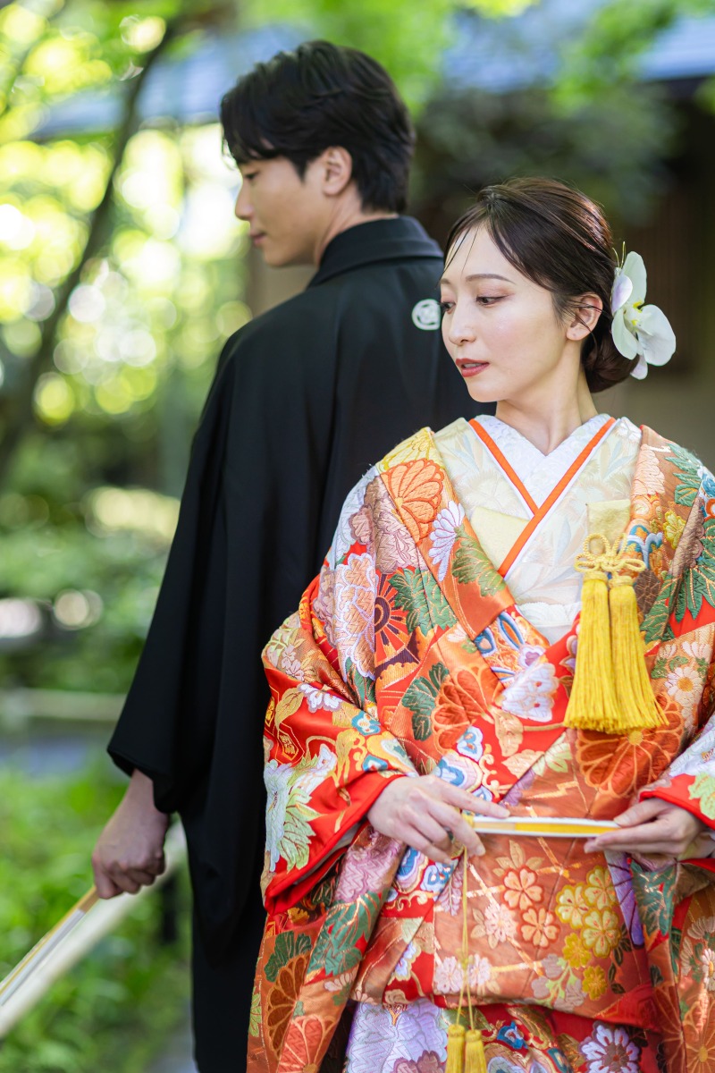 ONE PHOTO WEDDING 目白の森_庭園で撮影できる