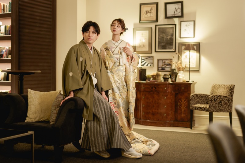 【選べる特典付き】3種類の和装スタジオプラン*データ150カット*全データ美肌小顔スタイルアップ付き*